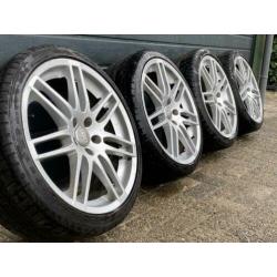 19 inch 5x112 rs4 velgen Audi A3 A4 a6 golf 1 velg is krom