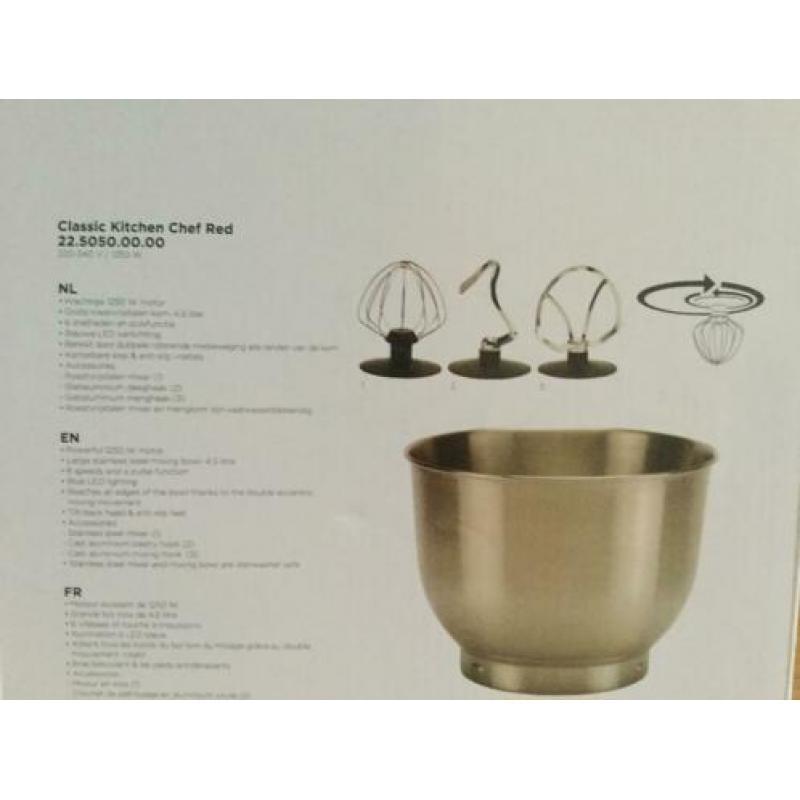 Mixer van bourgini