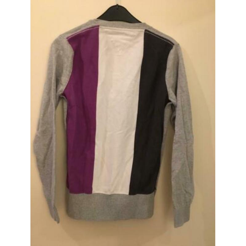 Tommy Hilfiger Denim Small trui pullover vest grijs