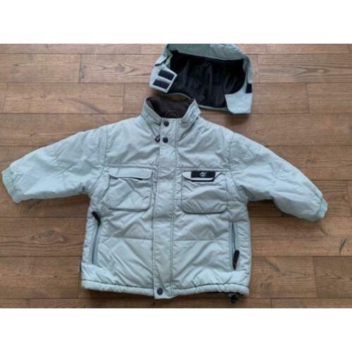 Timberland jongensjas winter mt 104 licht grijsgroen