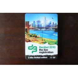 dvd+Bluray DECIBEL 2010 the LIVE REGISTRATION 2 disc lim.e
