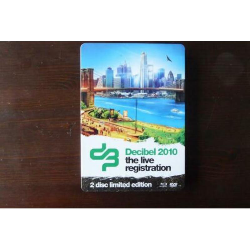 dvd+Bluray DECIBEL 2010 the LIVE REGISTRATION 2 disc lim.e