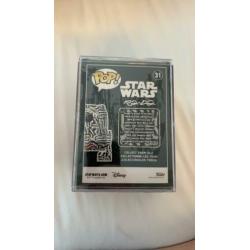 Funko Pop! Star Wars R2-D2 #31 Graffiti Futura Hard Stack