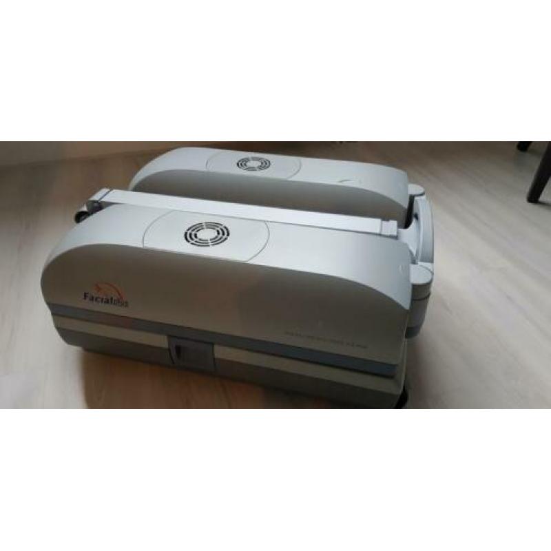 Philips sunmobile zonnebank met gezichtsbruiner