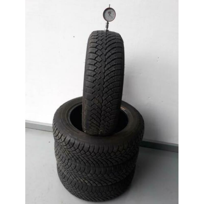 4 x 155/65/14 Lassa Winterbanden 6mm 120,- ALL IN!