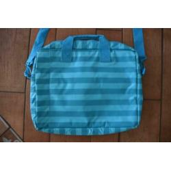 Turkooise laptoptas