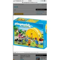 Playmobiel kampeer vakantie met tent