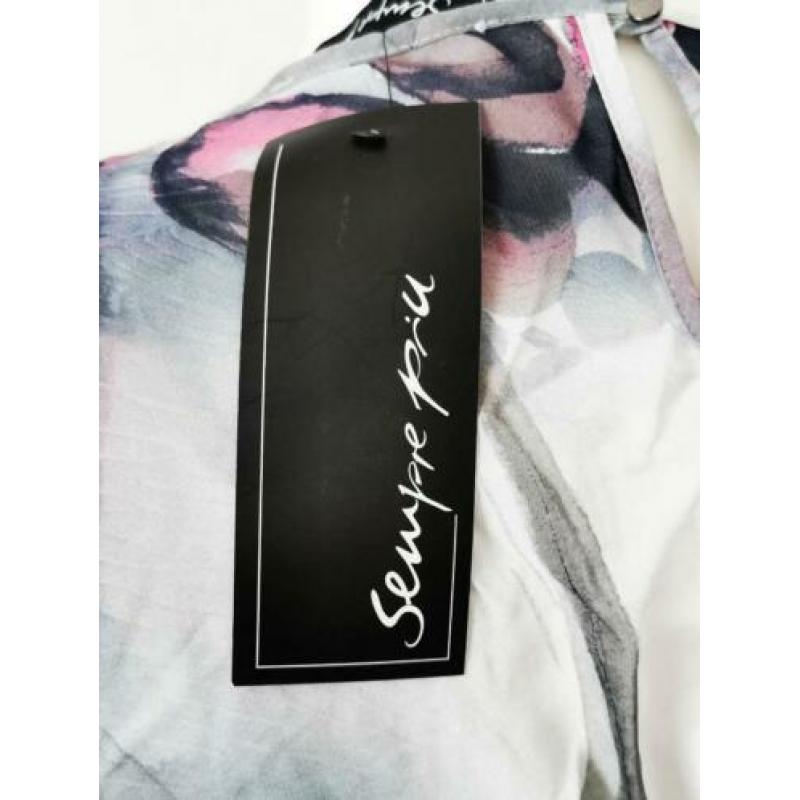 Sempre piu luxe chiffon laagjes jurk 44-46