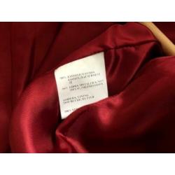 Costume National rode fluwelen Blazer Maat S