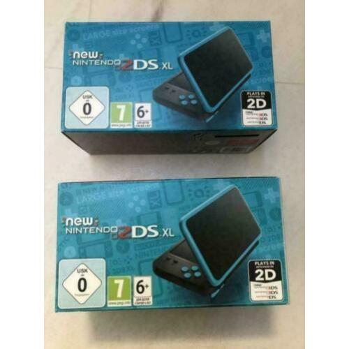 New Nintendo 2DS XL (Black/Turquoise) Nieuw in doos