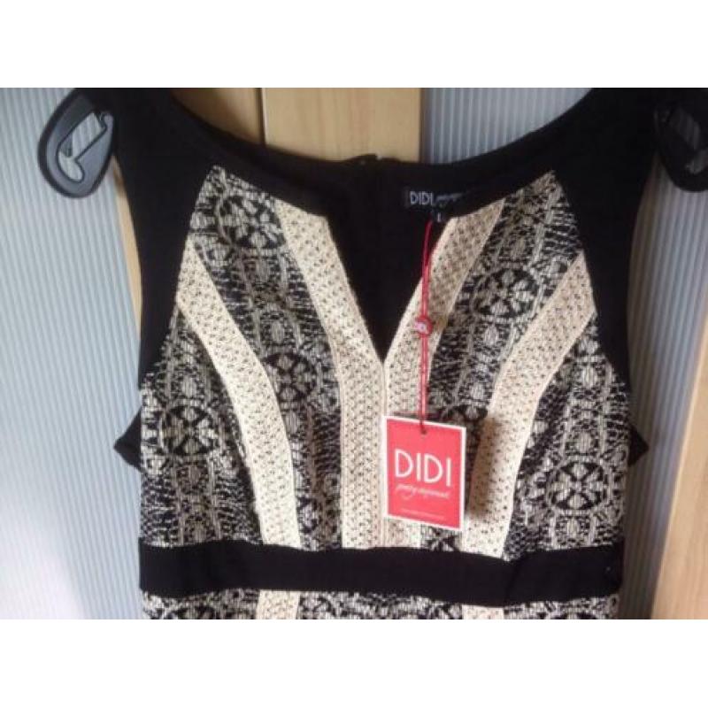 Nieuwe Didi jurk Happy Prints (maat L)