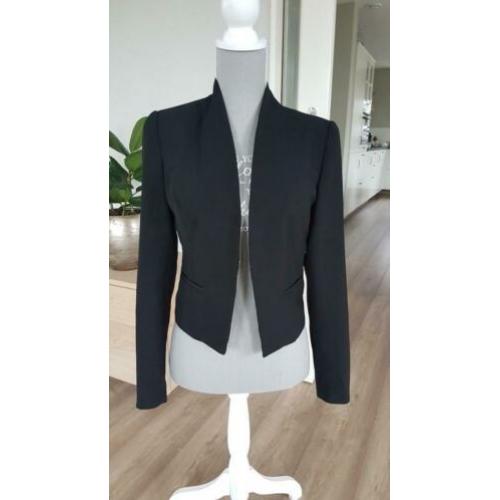 Zwarte blazer / jasje Esqualo maat 38