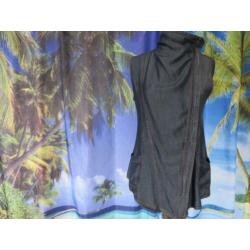 a symmetrische spijker blouse ongev.mt 38 o.o 48 cm Boheme