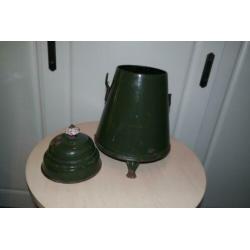 emaille kolenkit met deksel