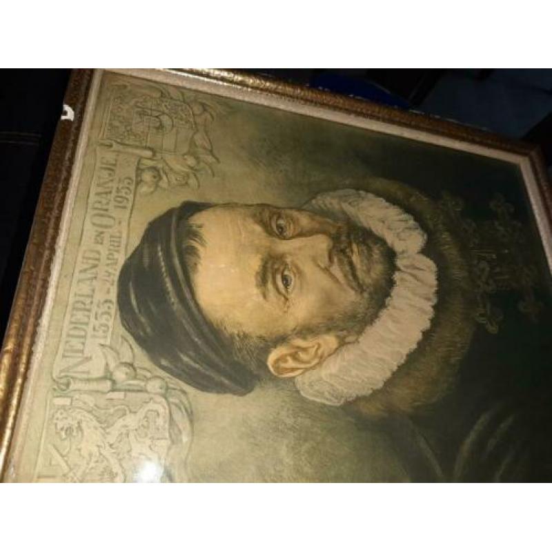 Oud schilderij van Gabrielse