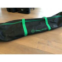 2x DAP PS-112a 450W met K&M statieven