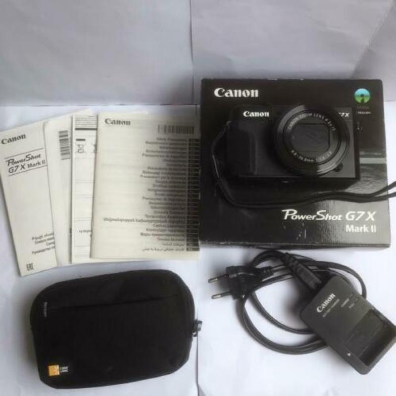 Canon G7x mark ii