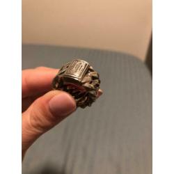Buddha to Buddha Chain Ring maat 52