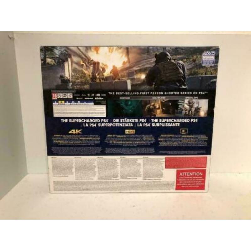 Playstation 4 Pro 1TB + Call of Duty Modern Warfare Nieuw!