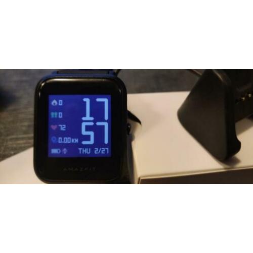 Xiaomi Amazfit Bib zwart inclusief doos en lader