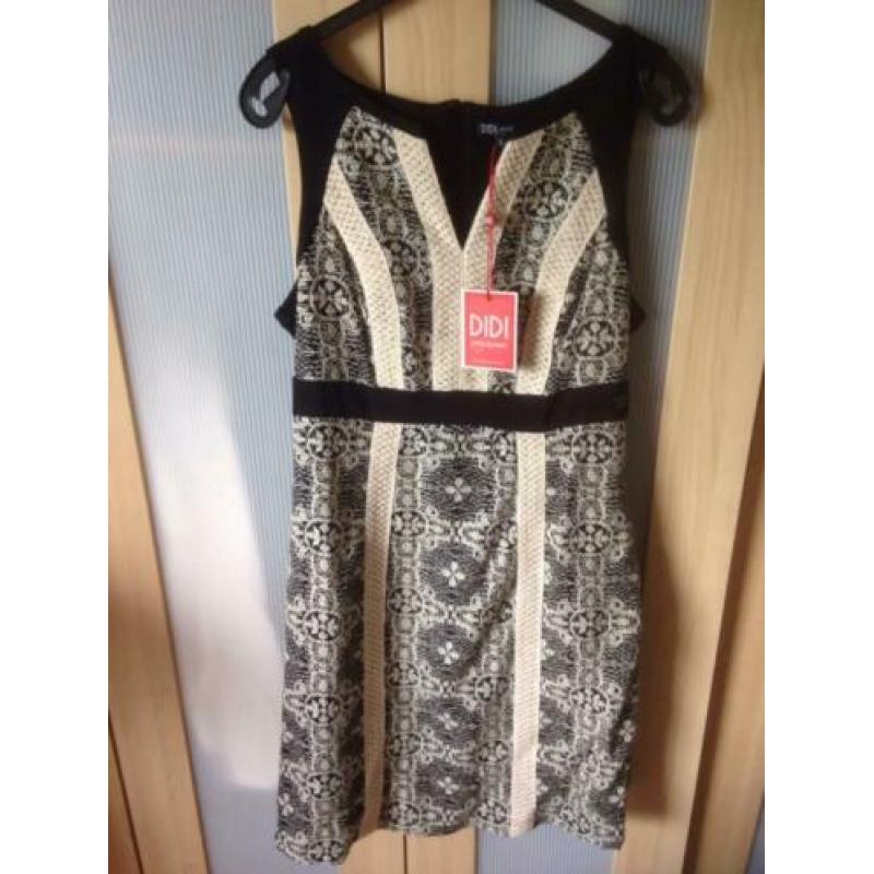 Nieuwe Didi jurk Happy Prints (maat L)