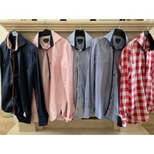 Diverse Cavallaro Napoli overhemden, maat 38/39