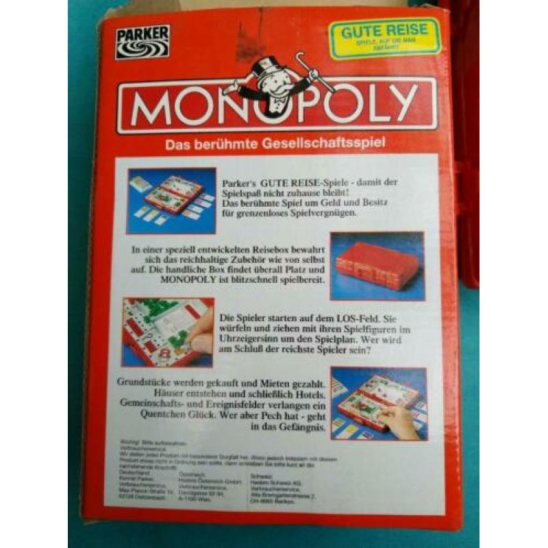 Monopoly Reisversie - Gute Reise - Nieuw in Doos
