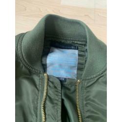 Alpha Industries - Groene bomberjack maat L