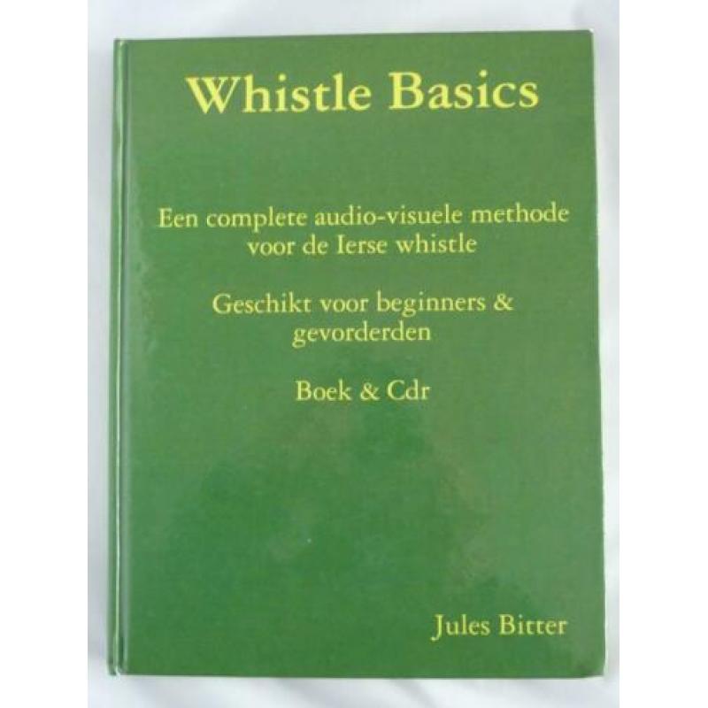 Leerboek Whistle Basics Ierse fluit Jules Bitter