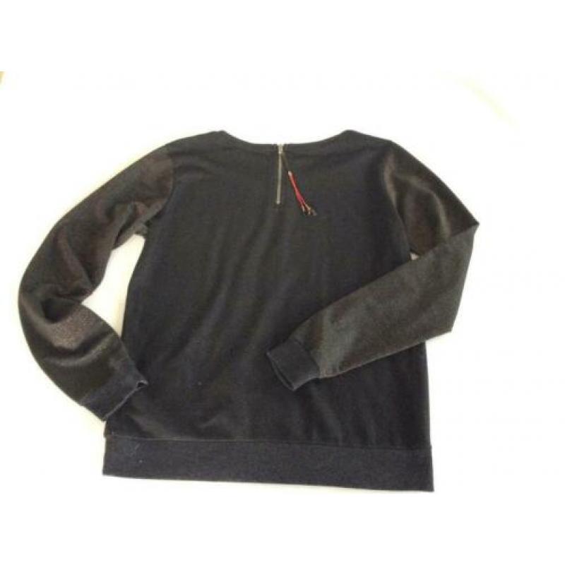 Trui van Maison Scotch maat 2 sluiting aan achterzijde
