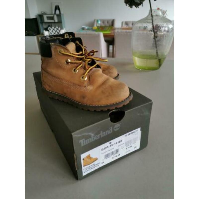 Timberland veter boots/schoenen maat 25