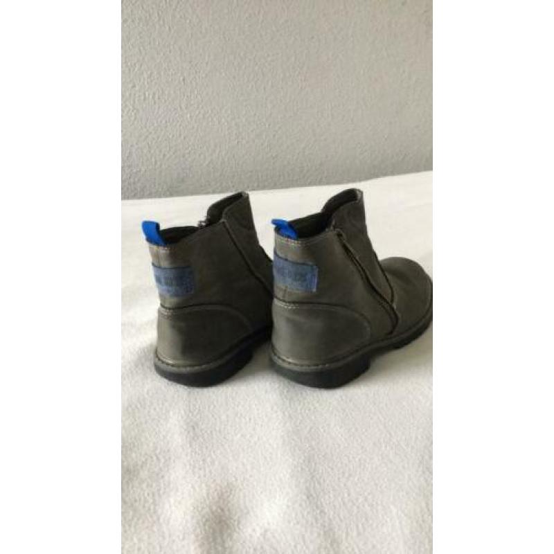 Stoere grijze jongens boots maat 30
