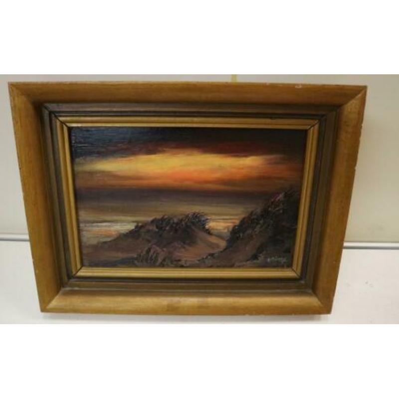 Robert Frenay, zonsondergang Wenduine