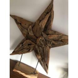 Houten Ster Coza Ibiza 120x20x126 cm