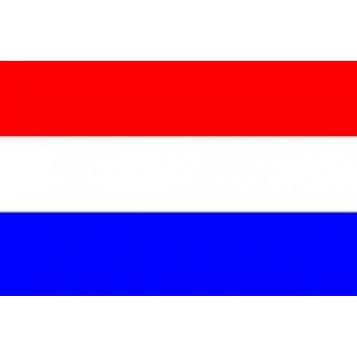 Nederlandse vlaggen rood wit blauw, vlag 90 x 150 cm