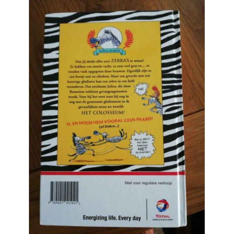 Julius Zebra. Zgan boek.