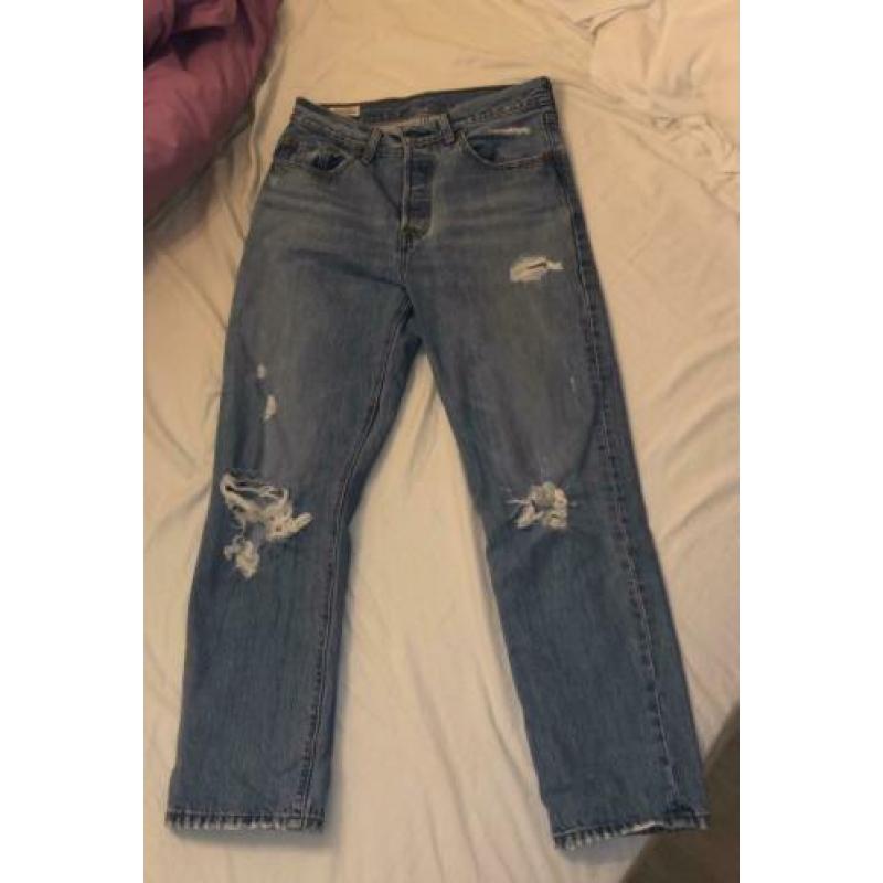Levi’s 501 CROP- straight leg jeans - automatically yours
