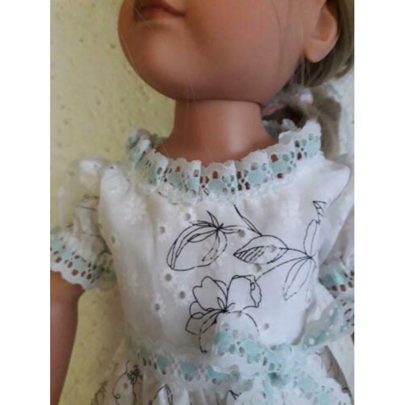 Kant jurkje voor American girl/gotz doll Hannah
