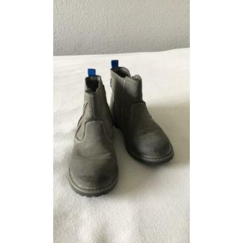 Stoere grijze jongens boots maat 30