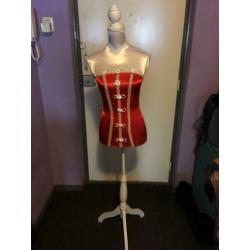 Etalage pop model buste op standaard