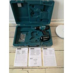 Makita BDF343 schroefmachine 14,4Volt werkt perfect.