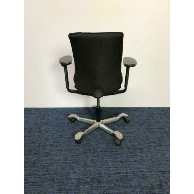19 x Hag H05 5400 bureaustoel nieuw zwart gestoffeerd