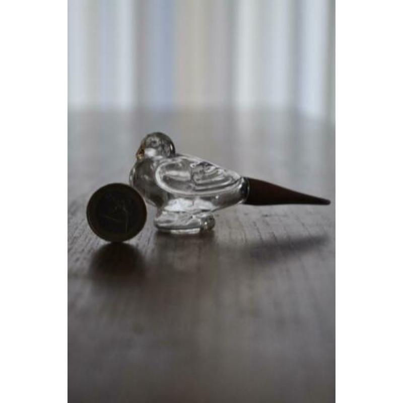 Oud Parfumflesje Odeurflesje Vogel