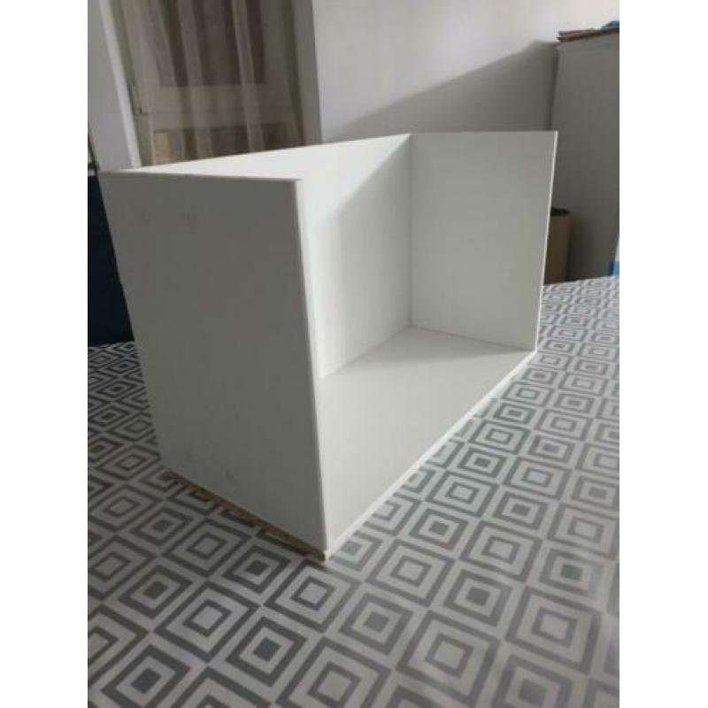 NIEUW Besta 2x Lade FRAME wit en 1 x laderail