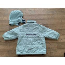 Timberland jongensjas winter mt 104 licht grijsgroen