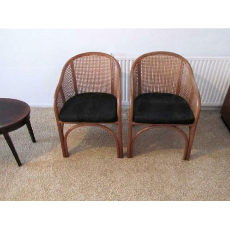 MANOU rotan stoel - eetkamer stoel - bureau stoel
