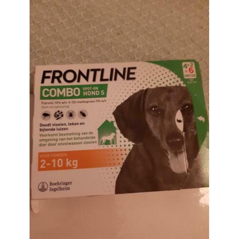 Frontline combo anti vlooien en teken