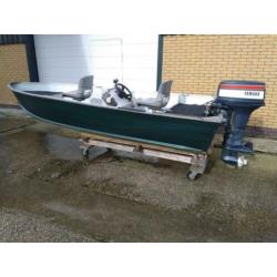 Quicksilver 450 DLX eventueel met Yamaha 40 pk