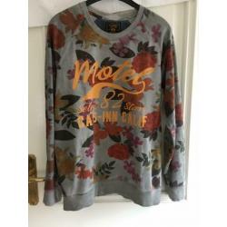 Cars sweater leuke print grijs maat M