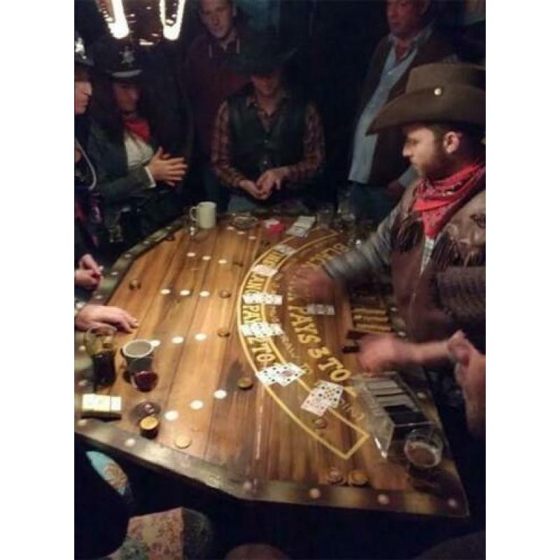Casinofeest casino decoratie